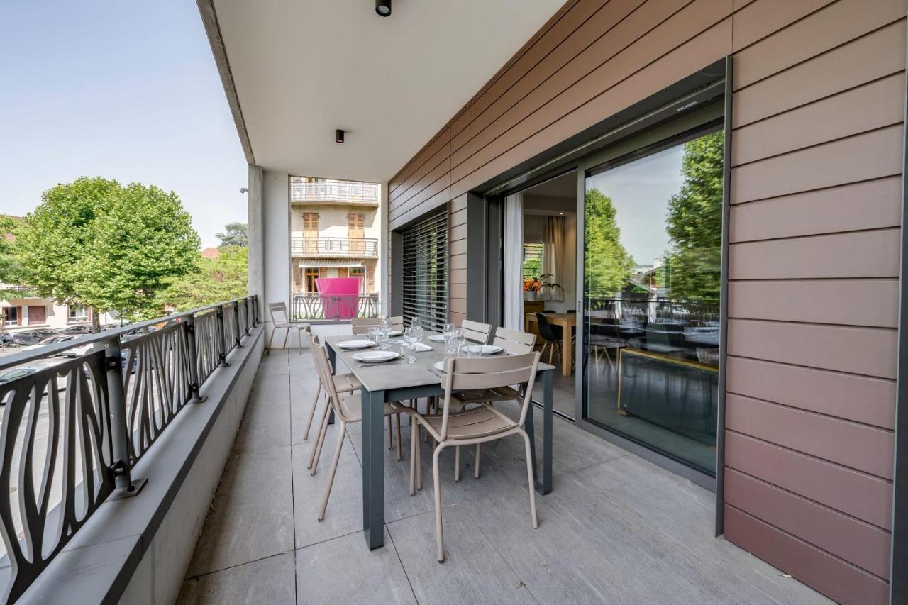 Le Kube - Appartements De Prestige Au Centre D'Annecy Exterior photo